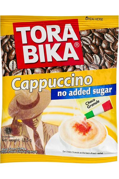TORA BIKA Torbica Cappuccino Cans Without Sugar 12.5g 10 Sachets