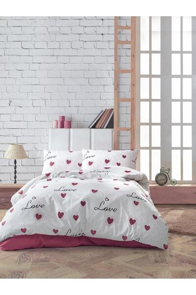 sehra طقم فاخر من القطن الطبيعي الناعم المتين لشخصين + ملاءة مطاطية ووسائد