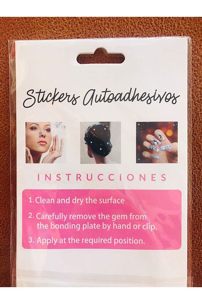 AYMETA Self-Adhesive Stone Sticker – 3D Nail Art & Face Stone |   Set of 165 Different Sizes