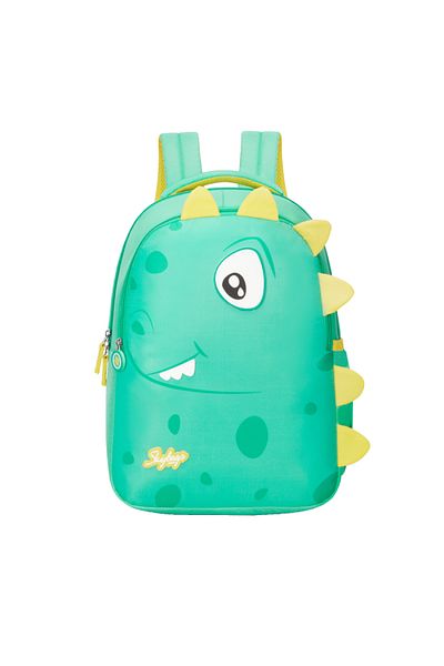 Skybags DINO 02 SCHOOL BACKPACK GREEN