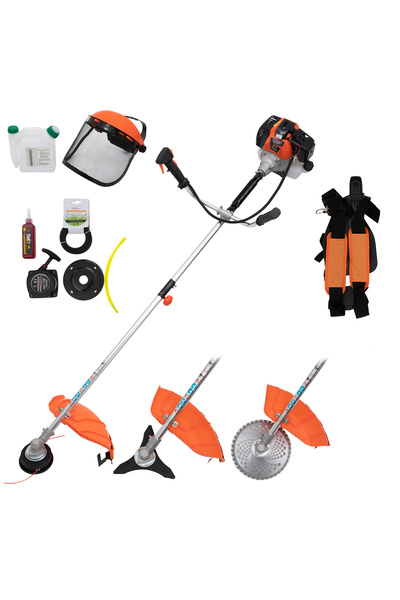 Campion Motocositoare pe benzina Midori Japan 6.2 CP, 12 Accesorii, Mosor, DI...