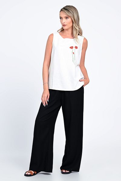 Eranthe Ladies Pants, Eranthe, Wide Leg Culottes V338