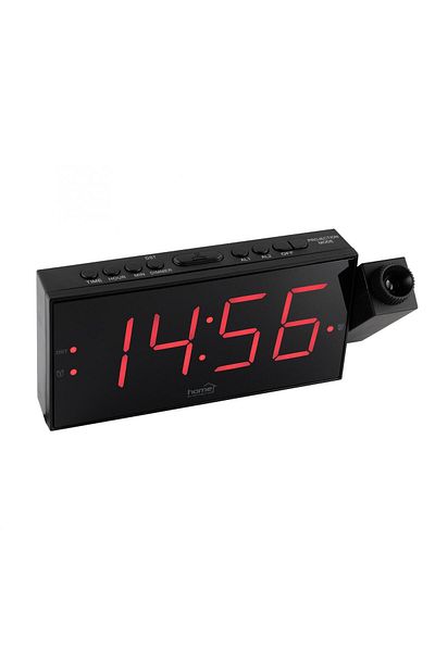KlaussTech Ceas deșteptător digital cu LED, cu proiecție