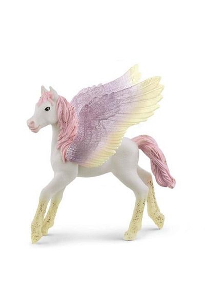 SCHLEICH Figurine, Bayala, Pegasus Foal Sunrise