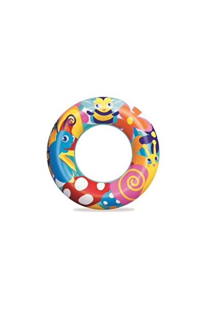BESTWAY Plaj Oyuncak Simit Deniz Dünyası 56Cm Bw36013 (Karışık Renk 1 Adet)