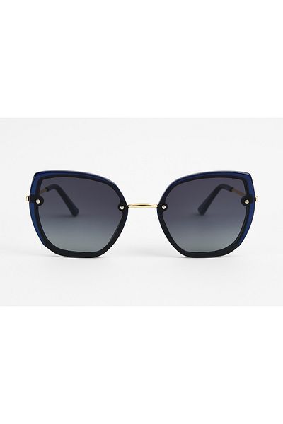 Toz Vintage Zayara Polarized Glass Vintage & Retro Unisex Sunglasses