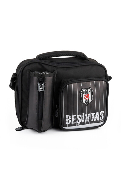 Beşiktaş Me Bag Lunch Bag Thin Stick Patterned Faux Leather 25354