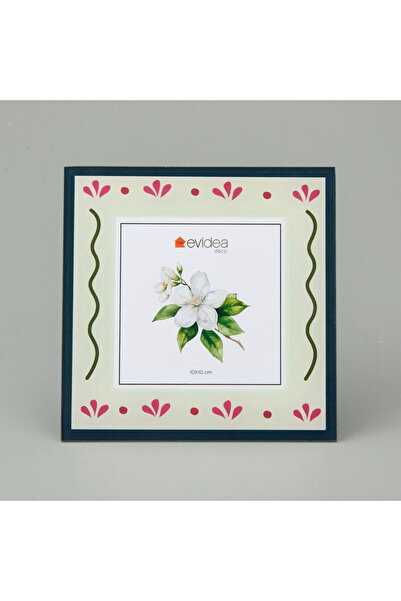 Evidea Deco Jardin Çerçeve - Renkli - 10x10 cm