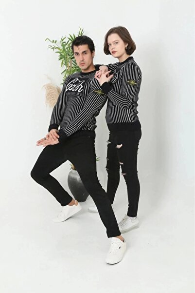 MODA Ανδρικό Κολάν Τοπ Μάλλινο Γιλέκο - Μαύρο