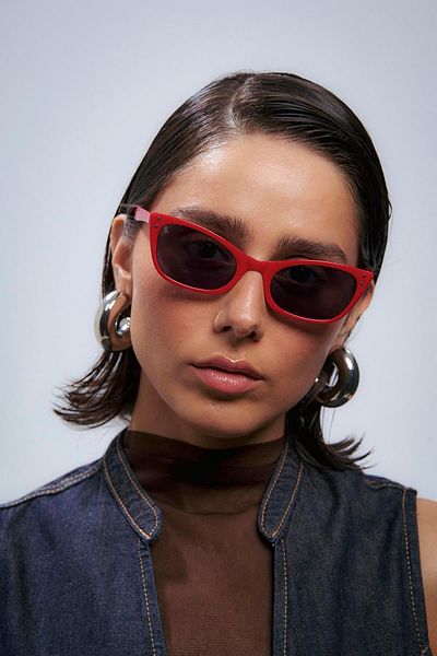 Bilge Karga Mavri Red Black Sunglasses