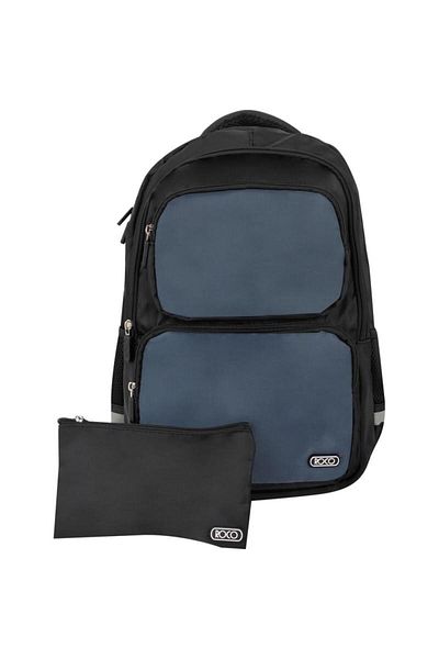 Roco Basic 2 Tone Mix Backpack with Accessory