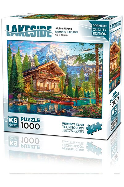 Ks Games Puzzle 1000 Parça Alpine Fishing 20815