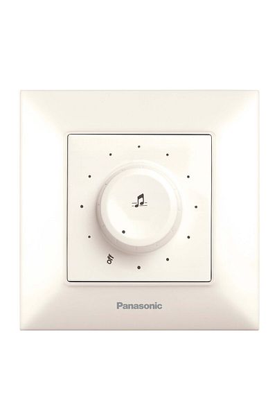 PANASONIC Regulator de intensitate a canalului audio Arkedia Slim Bej