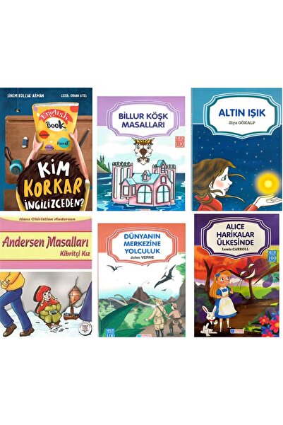 Timaş Çocuk Kim Korkar İngilizceden Timaş Çocuk 2,3 sınıf okuma seti 6 kitap