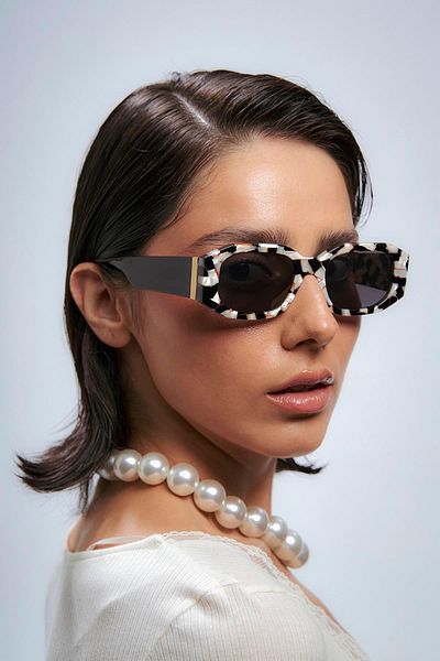 Bilge Karga Shay Multicolor Black Sunglasses