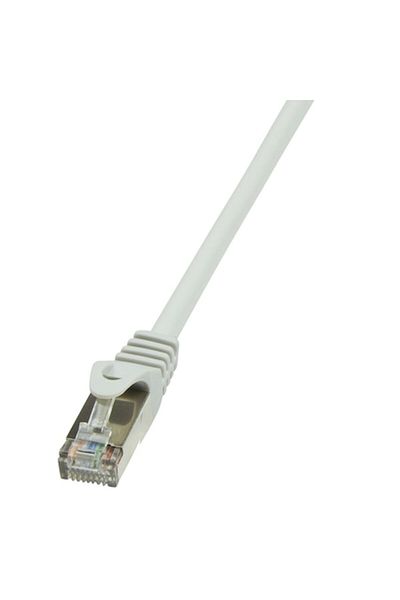 LogiLink Cablu FTP Cat6, cupru-aluminiu, 15 m, gri, AWG26, ecranat CP2102S