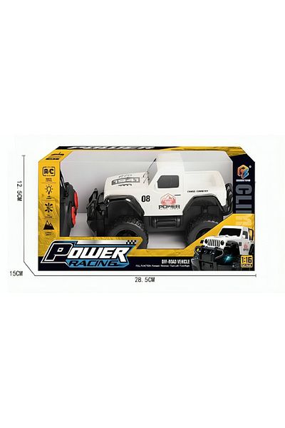 rexa "Power Racing" Off-Road Monster Truck with Large Tires