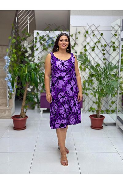 Punta Otantik Dk19008 Floor-Length Strap Shoulder Elastic Viscose Dress