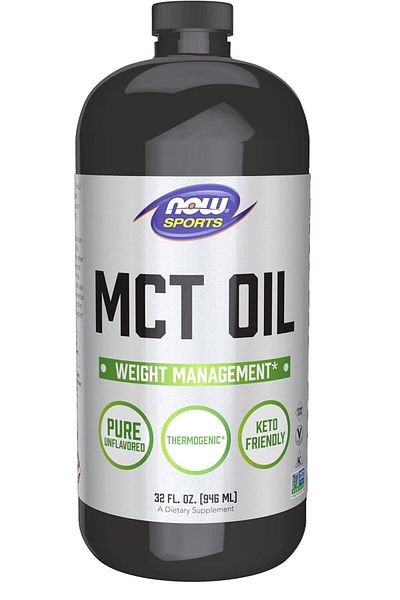 Now MCT 100% Oil, 32-Ounce (Keto Friendly)