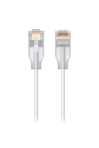 Ubiquiti Cabluri de rețea, Ubiquiti, Cat6, 0,15 m, transparente, albe, set de 24 de bucăți
