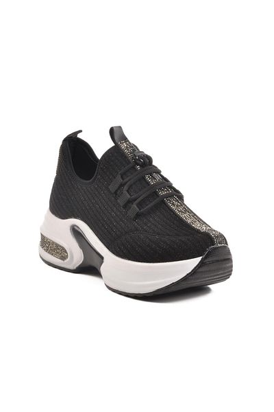 WALKWAY 702322 Z Black-White Casual Shoes