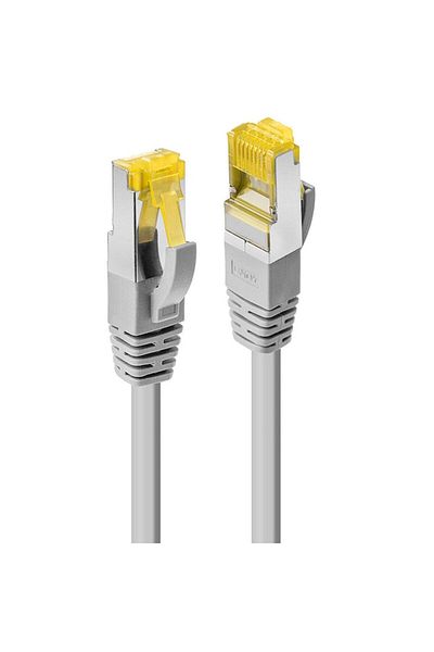 LİNDY Cablu de patch Lindy, Cat6A S/FTP LSOH Cat7, Gri 1m