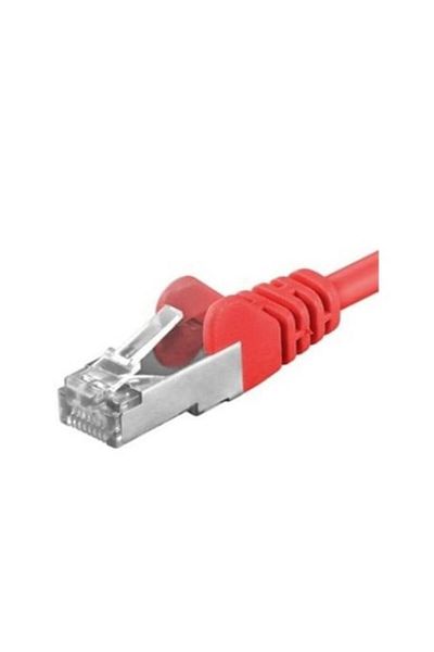 PremiumCord Cablu Patchcord SFTP RJ45-RJ45 Cat.6A, 1.5m, rosu, cupru integral, 26AWG