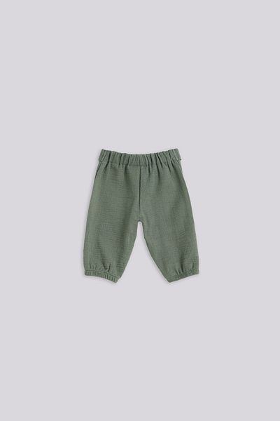 Layette Baby Boy Green Trousers