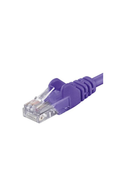 PremiumCord Cablu Patchcord UTP RJ45-RJ45 Categoria 6, 3m, violet, cupru inte...