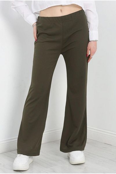 cacobutik Women's high waist bell bottom pants