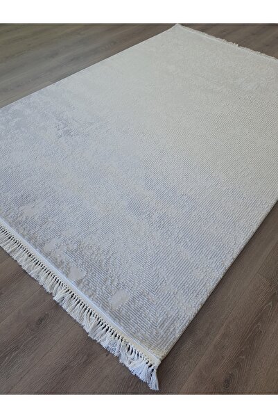 Dinarsu Halımark Yakut | Beyaz Akrilik Halı | Salon Mutfak Antre 74426-061