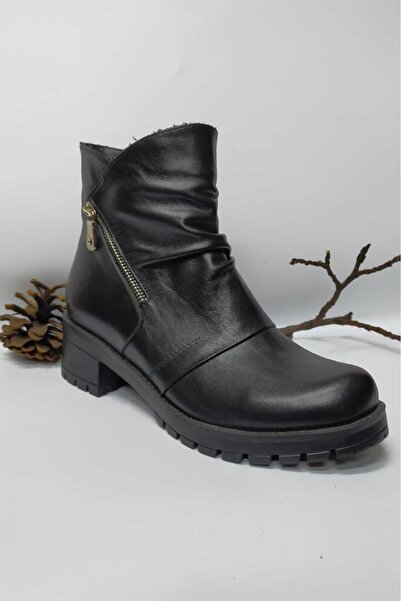 MelAlp بوت نسائي أصلي بسحاب جانبي