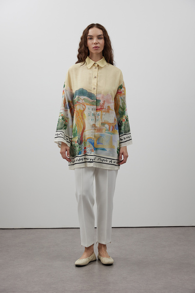 Line By Touches Kylie gömlek