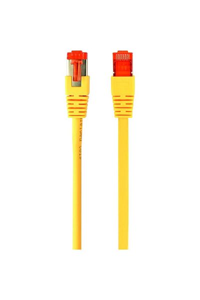 Gembird S/FTP Cat6a cable, LSZH, copper, 1.5 m, yellow, AWG27, double shielded