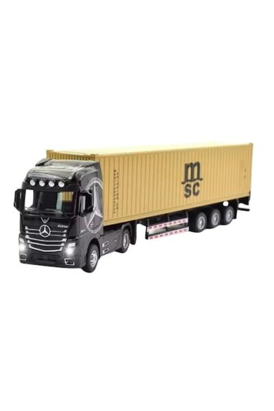 MASHASHOP Camion mecanic Mercedes Actros cu container, lumini și sunete, scar...