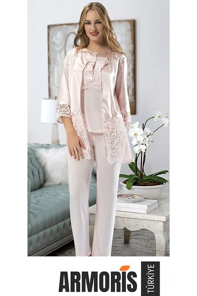 Armoris New Creation Comfortable Dowry Stylish Elegant Powder Combed Cotton Pajama Set