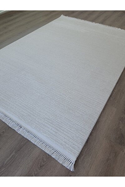 Dinarsu Halımark Yakut | Beyaz Akrilik Halı | Salon Mutfak Antre 74428-060