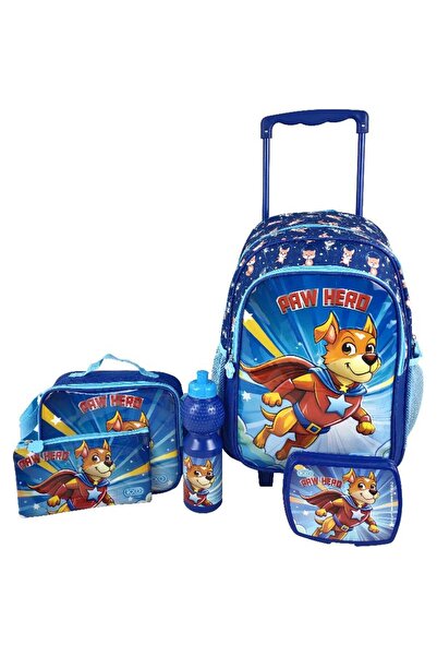 Roco PAW Hero 5-in-1 Value Set Trolley Bag with Accessory – 16/17 Inch Kids School Set