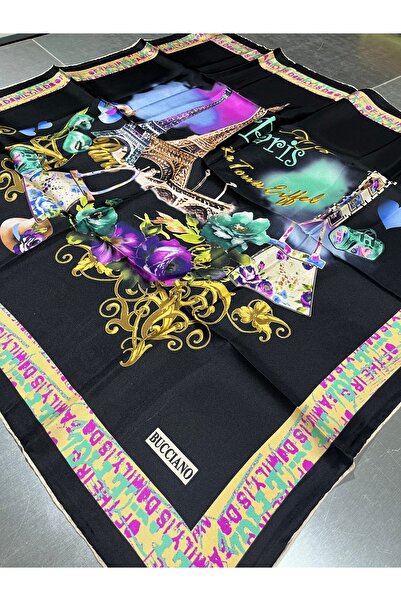 VİZYON %100 İpek Tivil Eşarp