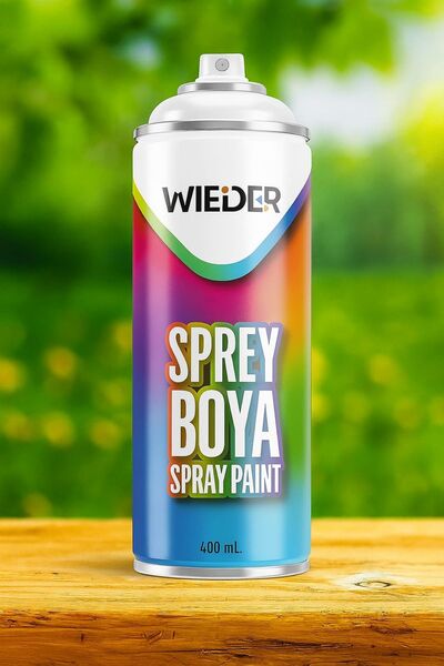 WIEDER Sprey Boya Gri 400 ml