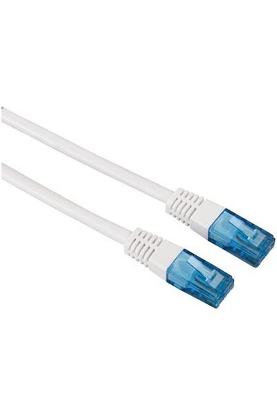 Hama Network Cable UTP CAT 6, 20m, white