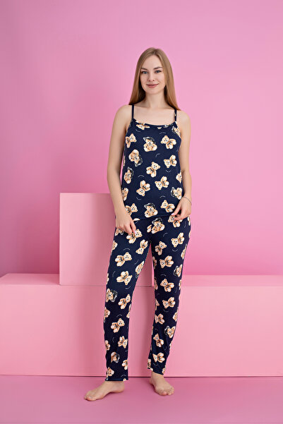 rindahomewear Kadın MİLAN Askılı Pijama Takımı