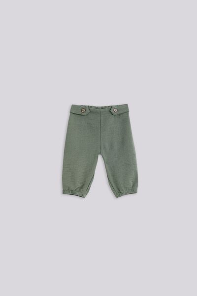Layette Baby Boy Green Trousers