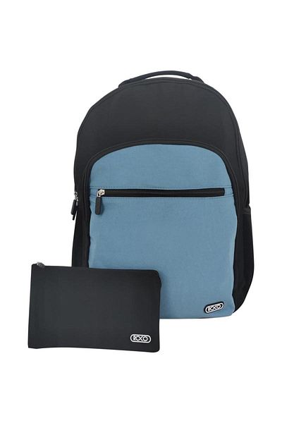 Roco Basic 2 Tone Mix Backpack with Accessory