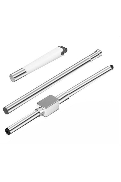 Dreamramp Tija Inox pentru Galeata Ovala, 3 Piese, Gri