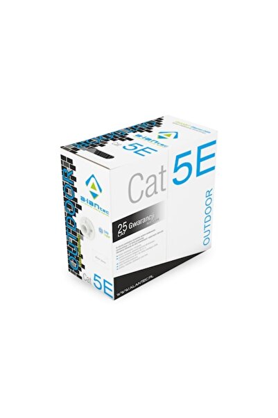 Alantec Cablu U/UTP kat.5e, Alantec, PE, Negru, 305m