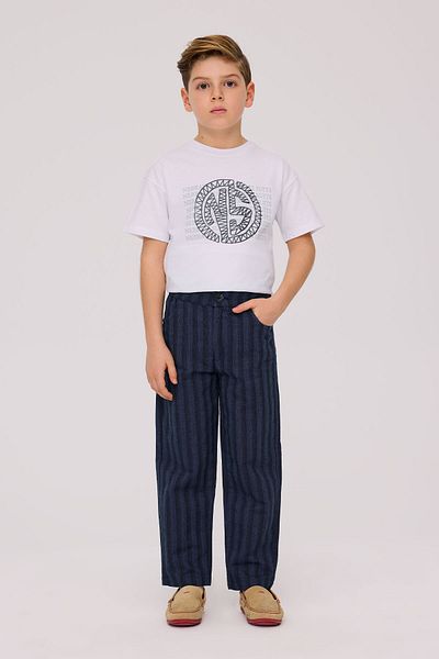 Nebbati Boy Striped Trousers