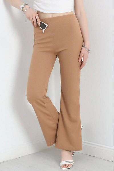 cacobutik Women's high waist bell bottom pants