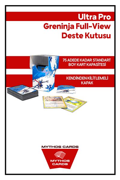 Mythos Cards Ultra Pro -Greninja Full-View Support Box