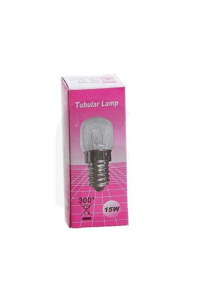 Universal Oven Bulb, E14, 15W, 300°C